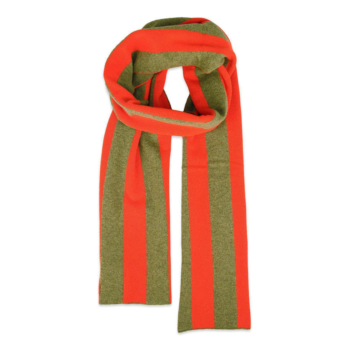 College Stripe Cashmere Scarf-Conrad Hasselbach-Conrad Hasselbach Shoes &amp; Garment