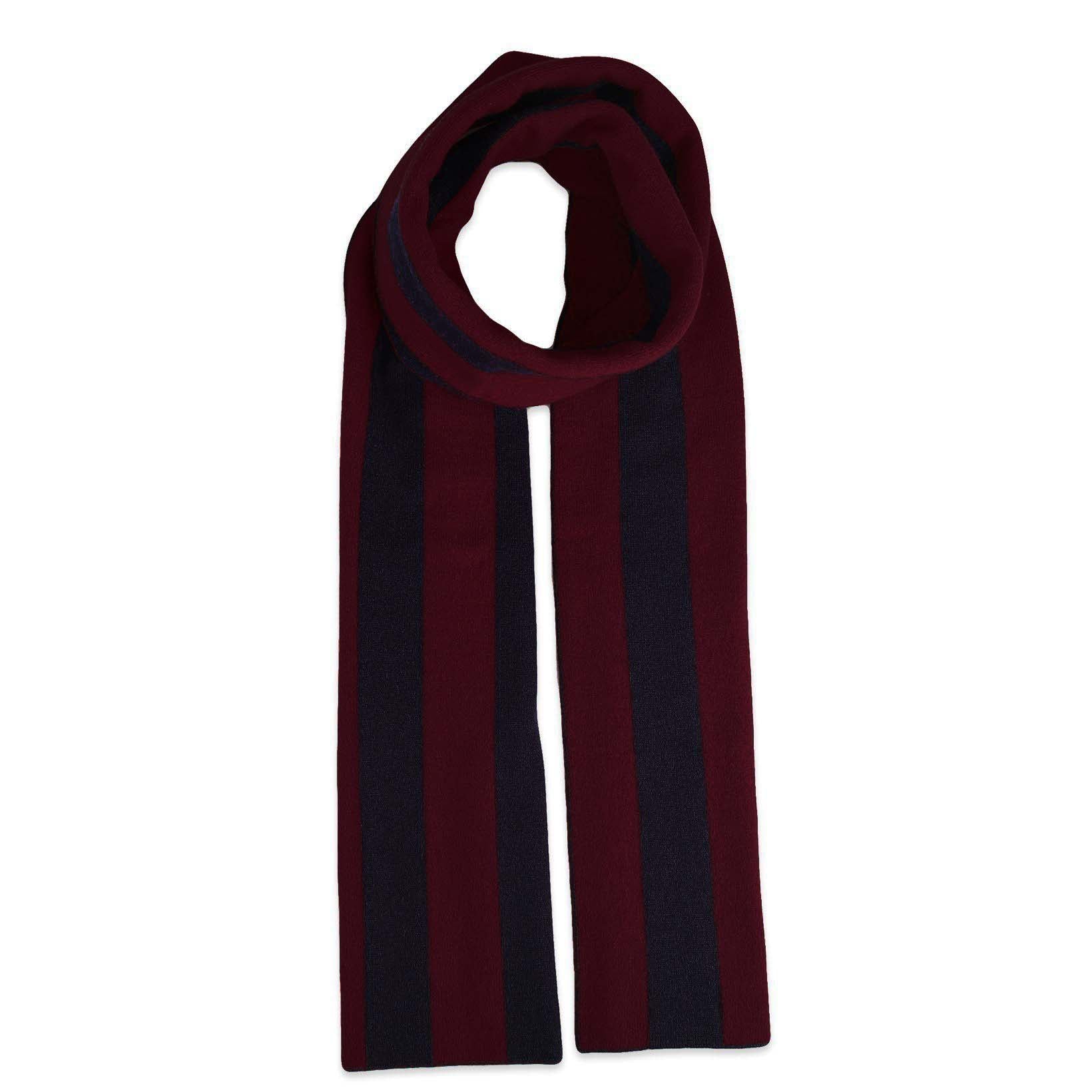 College Stripe Cashmere Scarf-Conrad Hasselbach-Conrad Hasselbach Shoes & Garment