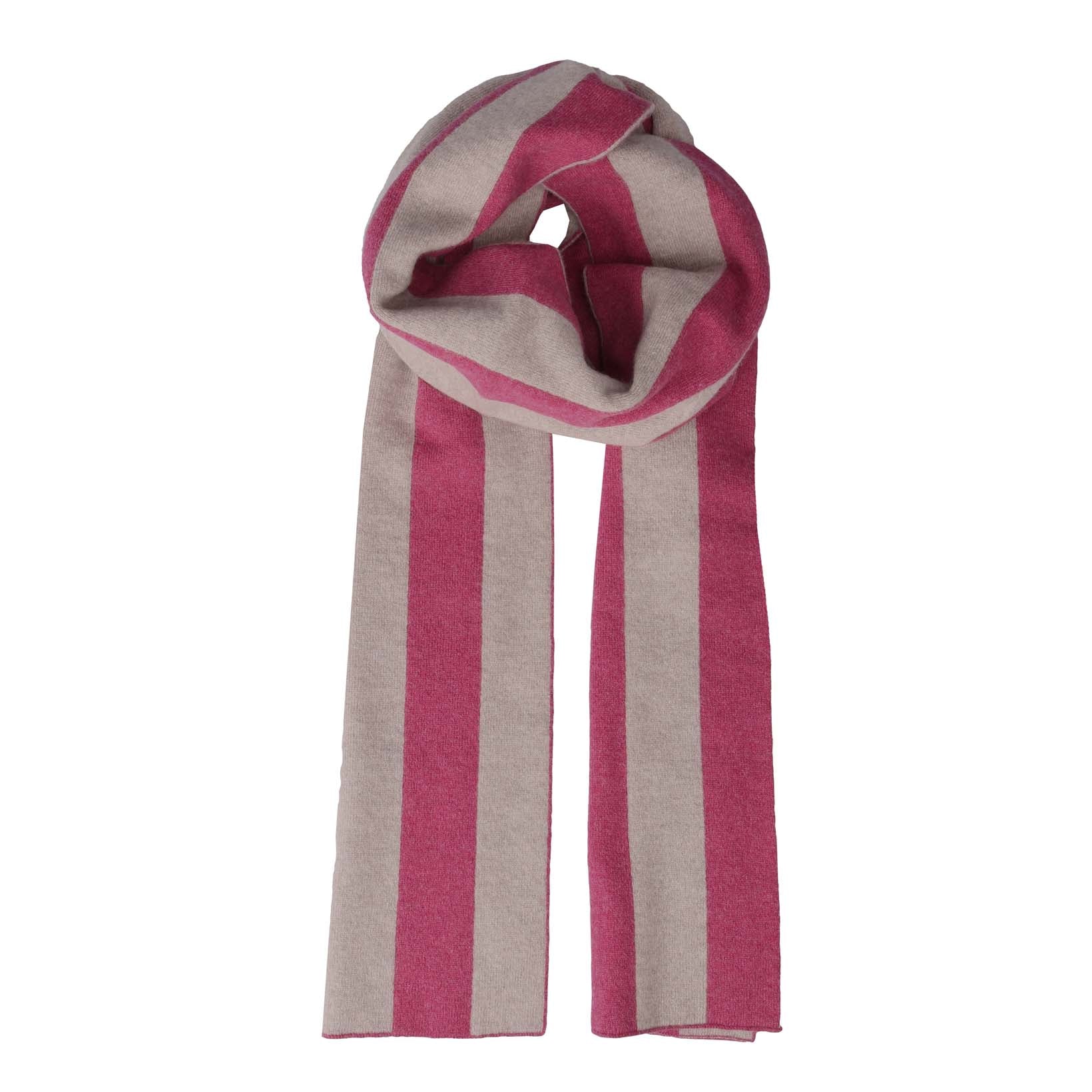 College Stripe Cashmere Scarf-Conrad Hasselbach-Conrad Hasselbach Shoes & Garment