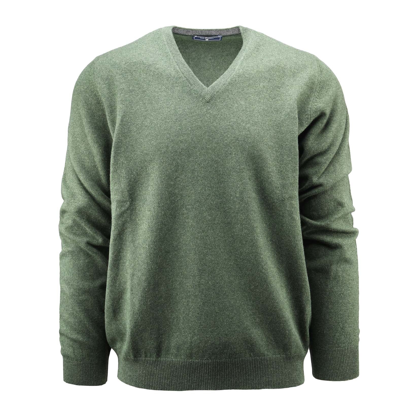 Wollpullover V-Ausschnitt-C.H.-Conrad Hasselbach Shoes & Garment