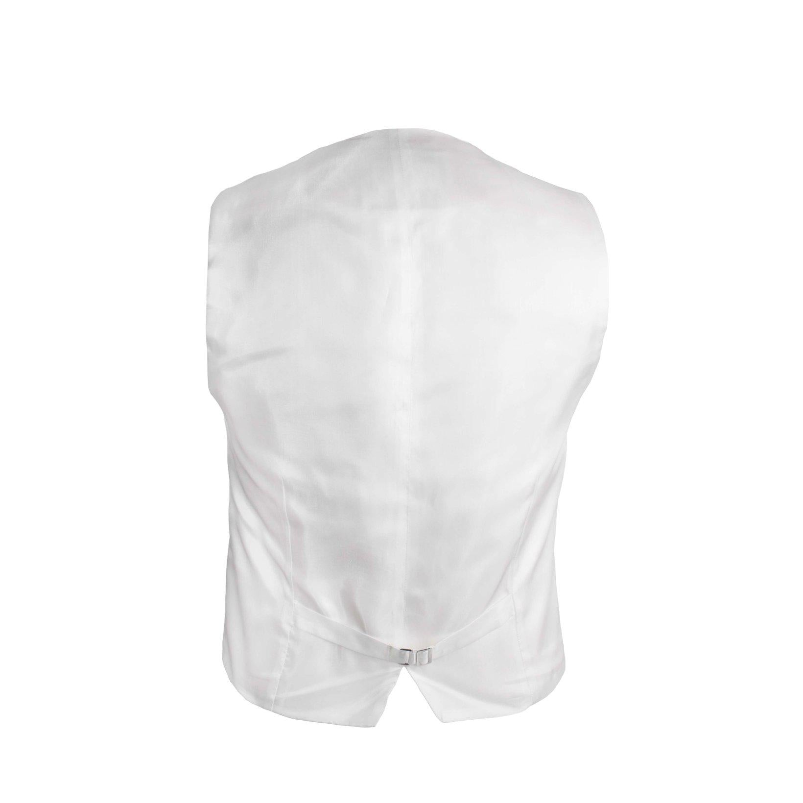 White Cutaway Vest