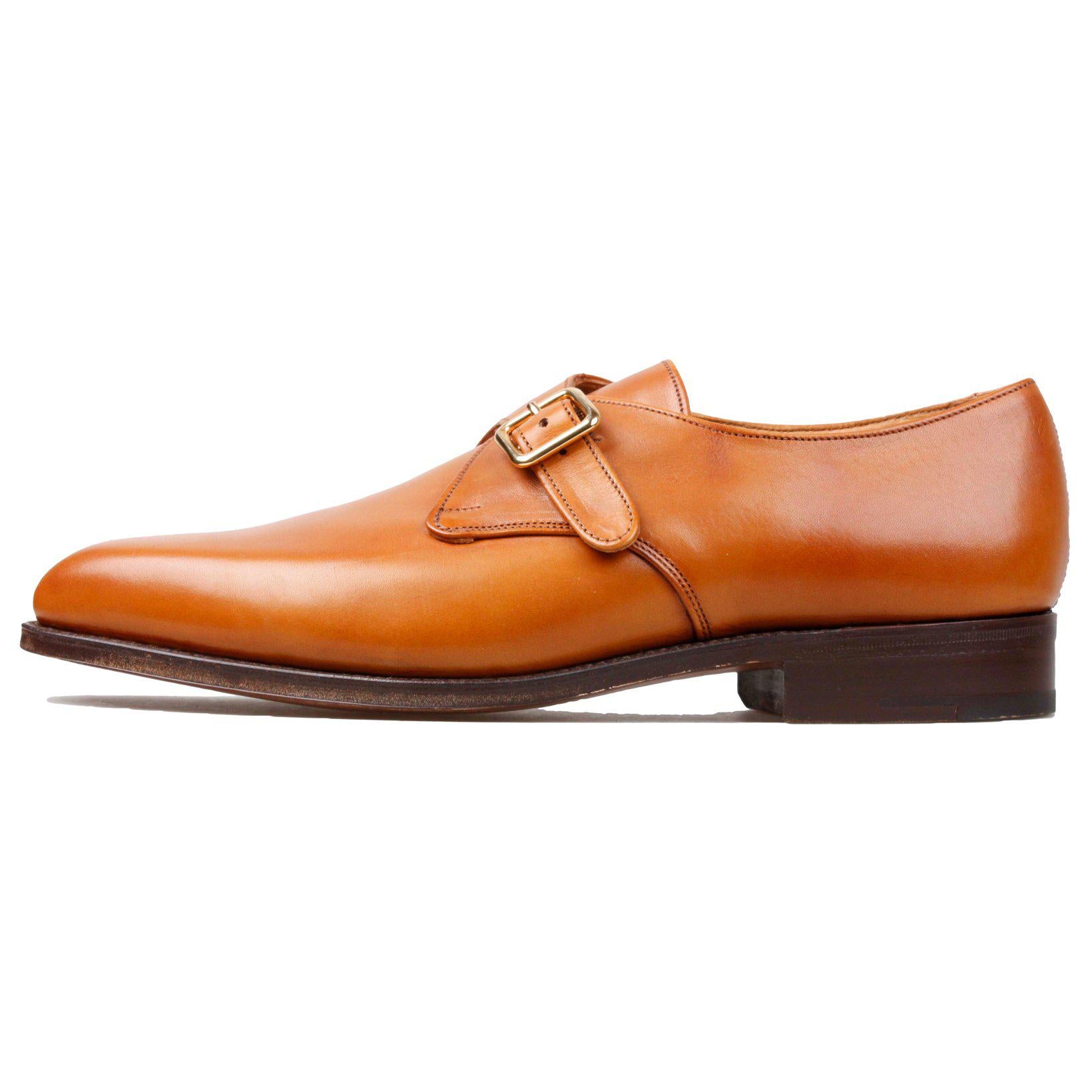 Mayfair Single Buckle Monk-Tricker's-Conrad Hasselbach Shoes & Garment