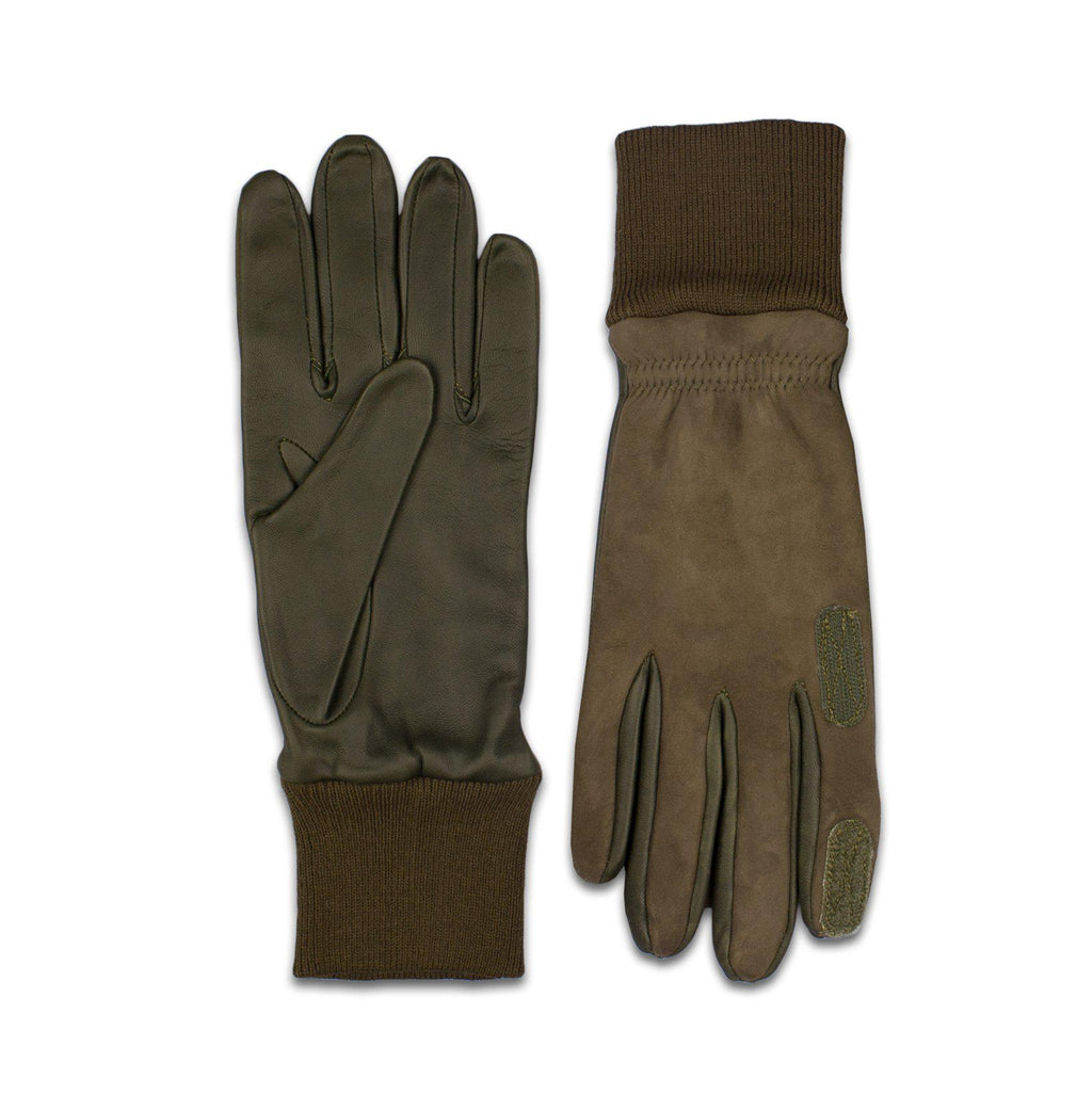 Ladies Shooting Gloves »The Moorland«, Olive, Size L, Gloves